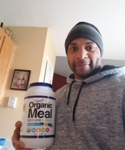 Orgain Organic Vegan Meal Replacement Protein Powder, Vanilla Bean - 20g Plant Based Protein, Gluten Free, Dairy Free, Lactose Free, Soy Free, No Sugar Added, For Smoothies & Shakes - 2.03lb 45 71YiFdywPL