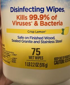 Clorox Disinfecting Wipes Value Pack, Cleaning Wipes, 75 Count Each, Pack of 3 (Package May Vary) 75 Count (Pack of 3) 53 71YjMksyDdL