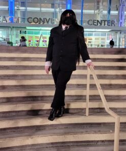 MapofBeauty 40 Inch 100 cm Black Long Straight Cosplay Costume Wig Fashion Party Wig 31 71YjN ESycL