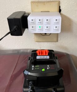 BN-LINK Indoor Countdown Timer with Repeat Function, Heavy Duty Accurate Compact Size for Charger Vacation Security, 3-Prong Grounded Outlet, 15A/1875W ½ HP ETL Listed 27 71YjR2GtJL