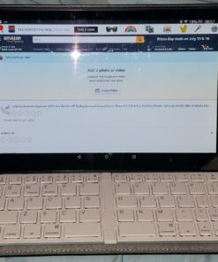 IKOS Folding Bluetooth Wireless Keyboard Slim Pocket Portable Travel Foldable Full Size Keyboard with Stand Holder for iPhone6-13 Max iPad Mini/Pro/Air, iOS Android Windows Laptop Smartphone/Tablet 46 71YkNn3XtL