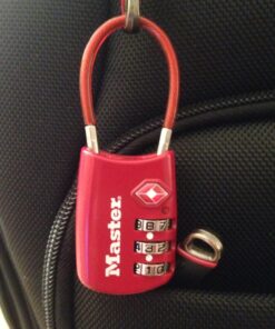 Master Lock TSA Set Your Own Combination Luggage Lock, TSA Approved Lock for Backpacks, Bags and Luggage, Colors May Vary 41 71YkQL498GL