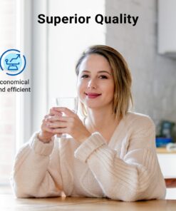 AQUA CREST DA29-00020B Replacement for Samsung HAF-CIN/EXP, DA29-00020B-1, RF28HMEDBSR, RF263BEAESR, RF4287HARS, HAF-CIN, DA97-08006A-1, RF28K9380SR, RF28HFEDTSR, Refrigerator Water Filter, 1 Filter 21 71YmhPwZSL