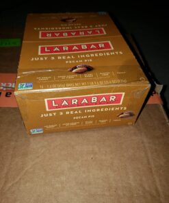 LÄRABAR Pecan Pie, Gluten Free Vegan Fruit & Nut Bar, 1.6 oz Bars, 16 Ct 16 Count (Pack of 1) 27 71YnPnbqkbL