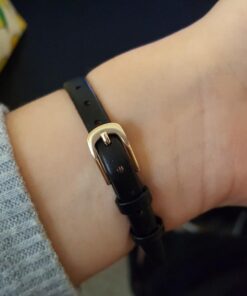 Timex Women's T21912 Cavatina Black/Gold-Tone 54 71Ynth1YqzL