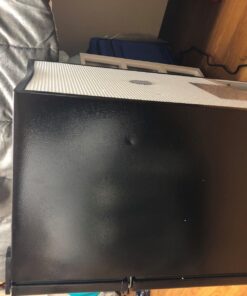 Midea WHD-113FB1 Double Door Mini Fridge with Freezer for Bedroom Office or Dorm with Adjustable Remove Glass Shelves Compact Refrigerator, 3.1 cu ft, Black 53 71YopPXtO9L