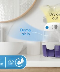 Whisper-quiet Eva-Dry EDV-1100 16 OZ Dehumidifier with Auto Shut Off and Restart for small spaces in your Home, RV, Automobile, and Storage up to 1100 cu. ft. (122 sq. ft) 26 71Yoqc6 dqL