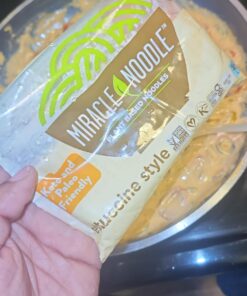 Miracle Noodle Variety Pack (Fettuccine, Angel Hair & Rice) - Shirataki Noodles, Shirataki Rice, Keto Pasta, Vegan, Gluten-Free, Low Carb, Paleo, Konjac Noodles/ Rice - 2 Bags of Each, 6-Pack Fettuccine, Angel Hair, Rice 6 Piece Assortment 44 71Yp74clfuL