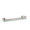 Organize It All Wall Mounting Glass Shelf with Nickle Finish and Rail 20 71YpMMPQUcL