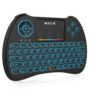 Mitid Wireless Mini Keyboard RGB Backlit 2.4G Remote with Mouse Touchpad Combos 57 71YpO8zCnhL