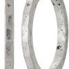 Lucky Brand Silver-Tone Small Hammered Round Hoop Earrings 16 71YpTp1hOvL