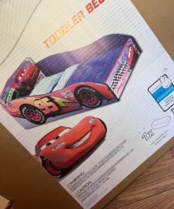 Delta Children Wood Toddler Bed - Greenguard Gold Certified, Disney/Pixar Cars 37 71YpZGDs12L