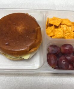 6 Pack - SimpleHouseware Color Reusable 3-Compartment Meal Prep Container Boxes (36 ounces) 6 Pack 44 71Yqr7w6ygL