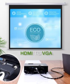 Tendak Active 1080P Female HDMI to VGA Male Converter Adapter Dongle with 3.5mm Stereo Audio Portable HDMI Connector for Laptop PC PS3 Xbox STB Blu-ray DVD TV Stick 25 71Yrn92kyhL