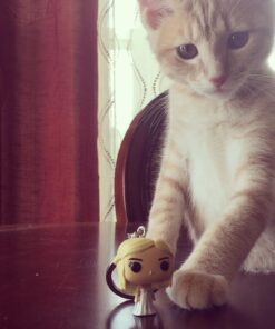 Funko POP Keychain: GOT - Daenerys Targaryen 1.5" White, Ivory 17 71YrtPYM2bL