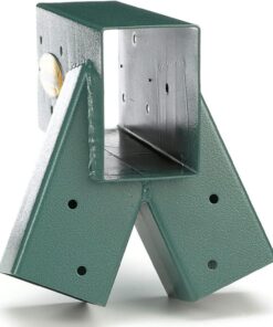 Eastern Jungle Gym Easy 1-2-3 A-Frame 2 Brackets for Swing Set with All Mounting Hardware, Green 2 A-Frame Swing Set Brackets 31 71YsCqGqpcL