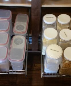 Rev-A-Shelf - 5WB1-1822-CR - 18 in. W x 22 in. D Base Cabinet Pull-Out Chrome Wire Basket 18 Inch 43 71Yt3V VY1L