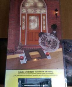 Milescraft 1213 Hinge Mate 300 - Complete Door Hinge Installation Kit with Latch & Strike Plate Templates. For use on Doors and Jambs 1 Pack 65 71Ytzp3DxL 2