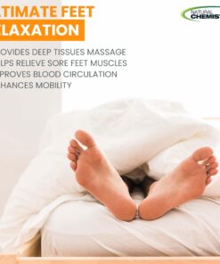 NATURAL CHEMISTREE Foot Massage Roller - for Plantar Fasciitis Relief, Acupressure Trigger Point Therapy, Diabetic Neuropathy, Whole Body Massager for Heel & Foot Arch Pain, Wrist, Shoulder & Neck 10 71YuJAs6DFL