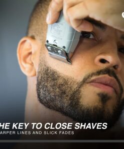 The Rich Barber On The Money 10-Second Blade Setter - Zero Gap Tool for Razor, Barber Blade Alignment, Close Shave, Clean Fade, Sharp Line - Hair Stylist & Barber Tools for Home & Professional Use Black - Compatible with Andis Outliner 20 71Yvqx7cLeL 1