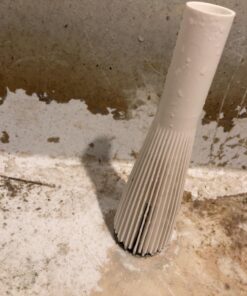 Lint Hair Trapper for filtering Washing Machine Utility Tub and Sink drains-reusable and customizable with built-in overflow guard. Traps Lint, hair and debris from drains, replaces all Mesh filters 43 71YwJEPdyRL