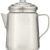 Coleman Stainless Steel Percolator Coffee Pot, 12-Cup Capacity Lightweight Coffee Percolator, No Filter Needed, Durable Outdoor Coffee Maker for Camping, Backpacking, RV, Stovetop, Campfire, & More 46 71YwgcTzpRL