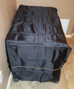 MidWest Homes for Pets Crate Cover, Privacy Dog Crate Cover Fits MidWest Dog Crates, Machine Wash & Dry Black 36-Inch 52 71YxOI1G93L