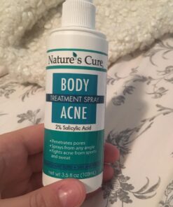 Nature's Cure Body Acne Treatment Spray - 3.5 fl oz (Pack of 1) 16 71Yy0dhF4L