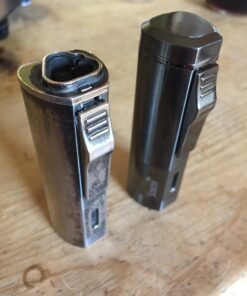 Scorch Torch Aficionado Easy Slide Switch Triple Jet Flame Butane Torch Cigarette Cigar Lighter w/Butane Window (Gunmetal) 24 71Yz1sxPw9L
