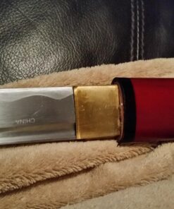 Ace Martial Arts Supply Handmade Japanese Shirasaya Samurai Katana Sharp Sword-Kenshin Burgundy 101 71Z c0EkDmL