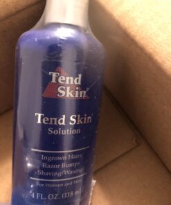 Tend Skin Razor Bump Solution, 4 ounce, Post Shaving & Waxing, for women & men 56 71Z0MH45HmL