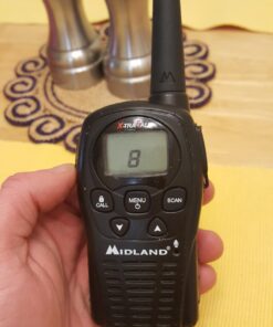 Midland - LXT500VP3, 22 Channel FRS Walkie Talkies with Channel Scan - Extended Range Two Way Radios, Silent Operation, Batteries Included (Pair Pack) (Black) Pair Pack - Black 29 71Z1QvQZCgL