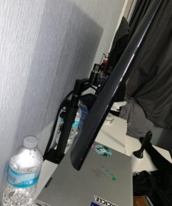 Mount-It! Single Monitor Arm Mount | Desk Stand | Heavy Duty Full Motion Height Adjustable | Fits 19 21 24 27 29 30 in VESA 75 100 Compatible Computer Screen | C-Clamp Base | Holds up to 33 Lbs 45 71Z1lSDsYOL