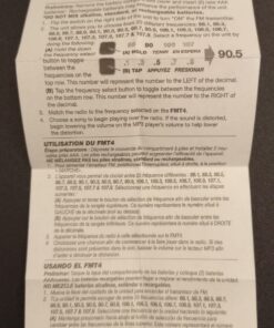 Scosche FMT4R FM Transmitter with 20 Frequency Selections Black Gen 1, Portable 18 71Z2O7SoyFL