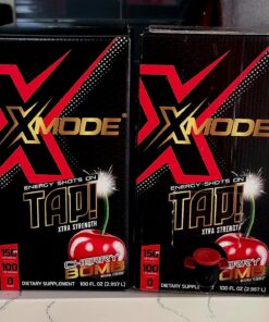 XMODE Energy Shots on Tap with Dispenser & 2 Bottles, 100 Servings - Cherry Bomb Flavor Energy Caffeine Shots - Quick Energy Boost Shots with Vitamins B6 & B12, Caffeine - Great Taste, Zero Calories 43 71Z2S5Vl8xL