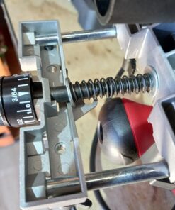 BOSCH RA1054 Deluxe Router Edge Guide with Dust Extraction Hood & Vacuum Hose Adapter 42 71Z4 Vb6DVL