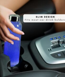 Brieftons Glass Water Bottles With Caps: Clear, 6 Pack, 18 Oz, Leakproof Lids, Premium Soda Lime, Best As Reusable Drinking Bottle, Sauce Jar, Juice Beverage Container, Kefir Kit, With Cleaning Brush 32 71Z4Ay0tnaL