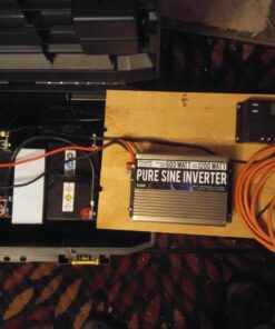 GoWISE Power 600W Pure Sine Wave Inverter 12V DC to 115V AC with 2 AC Outlets + 1 5V USB Port and 2 Clamp Cables (1200W Peak) PS1001 32 71Z58ObllyL