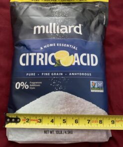 Milliard Citric Acid 10 Pound - 100% Pure Food Grade Non-GMO Project Verified(10 Pound) 226 Serving (Pack of 1) 47 71Z5UqGMrOL