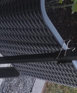 Keter Easy Grow 31.7 Gallon Raised Garden Bed with Self Watering Planter Box and Drainage Plug-Perfect for Growing Fresh Vegetables, Flowers and Herbs Graphite 45 71Z63v3G5L