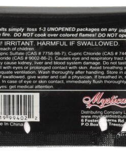 Mystical Fire Flame Colorant Vibrant Long-Lasting Pulsating Flame Color Changer for Indoor or Outdoor Use 0.882 oz Packets 24- Count Box by Mystical Fire 22 71Z6HfWHvL