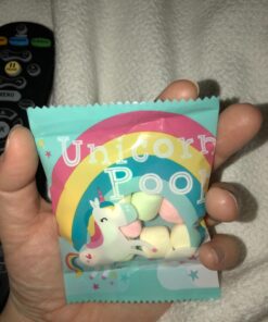 Unicorn Poop Candy - Made in the USA - 24 Unicorn Party Supplies - Unicorn Birthday Party Favors for Kids - Bulk Candy Packs for Classroom 0.33 Ounce (Pack of 24) 34 71Z6gDgX4iL