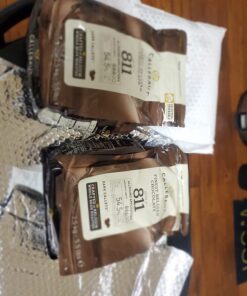 Callebaut Belgian Dark Couverture Chocolate Semisweet Callets, 54.5% - 5.5 Lbs 5.5 Pound (Pack of 1) 38 71Z7IYSJ6nL