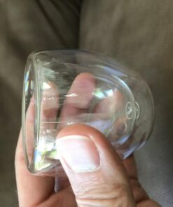 Kitchables Espresso Shot Glass, Durable Double Walled Espresso Cups, Clear Shot Glasses for Coffee Shots, Espresso Cups Set of 4, 2.7oz Tasas Transparente Para Café Bonitas 2.7oz Pack of 4 38 71Z83pwPNaL