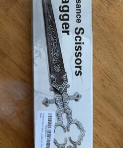Furniture Creations Renaissance Dagger Style Scissors with Sheath Cover 18 71Z8RnDKjjL