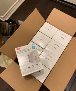 3M 8511 Particulate Disposable Respirator, N95, Pack of 80, Cool Comfort and Fewer Pressure Points with Dual Point Attachment for Grinding, Sanding, Sawing, Sweeping, Dust, Smoke,White 13 71Z8Si0V2zL