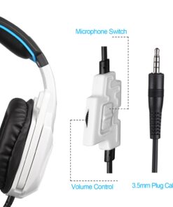 Anivia Computer Headset Headphones, 3.5mm Wired Over Ear Stereo Gaming Headsets with Microphone 38 71Z8a4KQpL