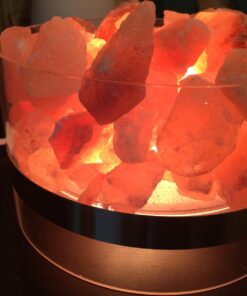 LEVOIT Aria Himalayan Salt Lamp, Pink Rock Large Crystal Natural Himilian Gift Night Light (ETL Certified) Touch Dimmer, 8.5lbs 47 71Z8dggTuUL