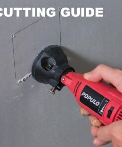 POPULO Power Rotary Tool Kit with Keyless Chuck, 154pcs Accessories, Flexible Shaft, Variable Speed Engraving, Corded Tools Drimmer Set for Cutting Sanding Polishing Engraving Crafting and DIY Works 154 19 71ZACd77JUL