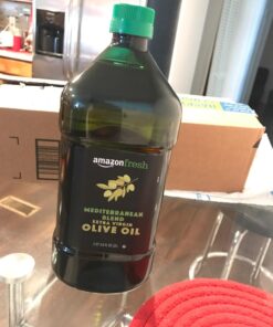 Amazon Fresh Mediterranean Blend Extra Virgin Olive Oil, 2QT (2L) 67.63 Fl Oz (Pack of 1) 33 71ZAR1IRAL